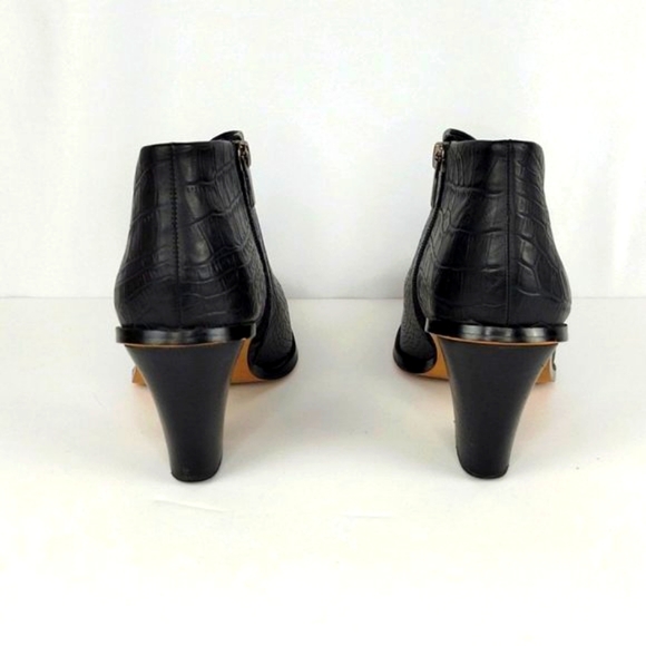 Vince Camuto Jorgetta Ankle Bootie Black Leather Size 9.5 - Picture 10 of 16